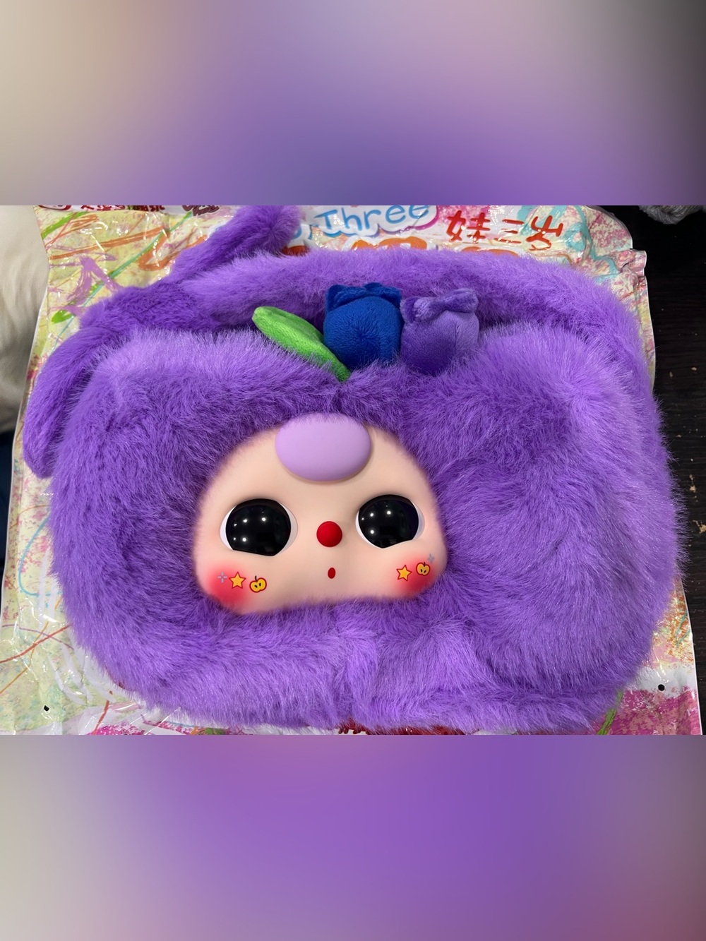 Baby three 400% face bag scented